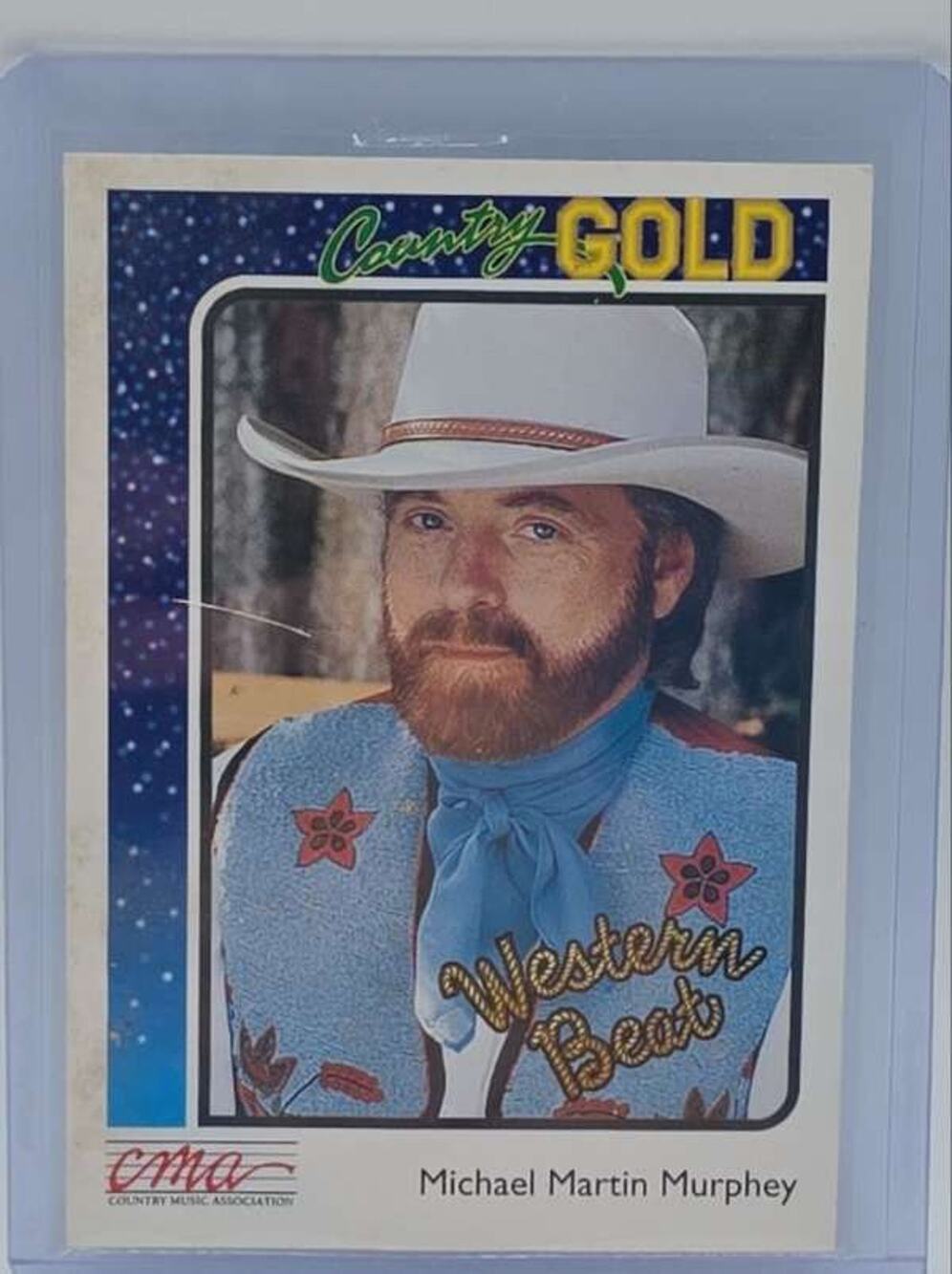 1992 Sterling Country Gold #90 Michael Martin Murphey Card